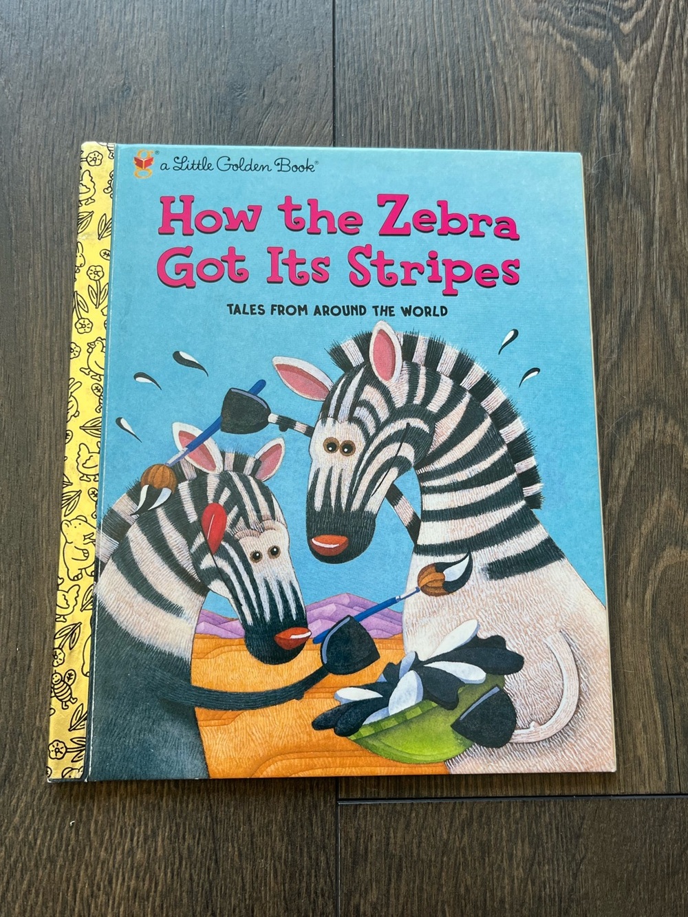 A Little Golden Book “How the Zebra Got Its Stripes” Children’s Book